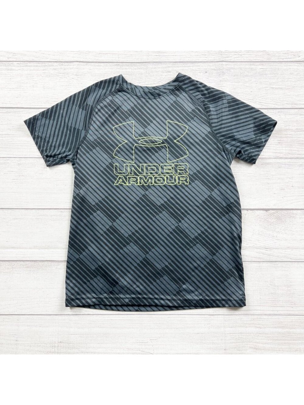 Under Armour Youth HeatGear Logo Graphic Tee Loose Fit Boys YMD